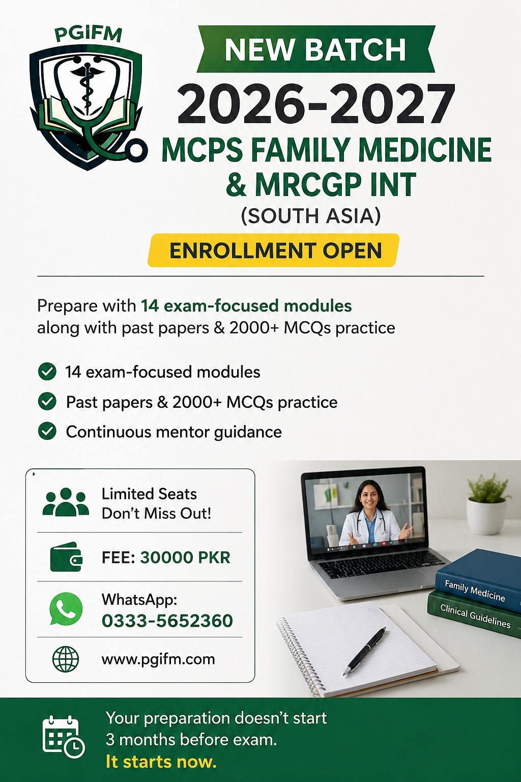 🚨 PGIFM – NEW BATCH 2026–2027 ENROLLMENT OPEN